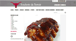 Desktop Screenshot of boucherieduterroir.com